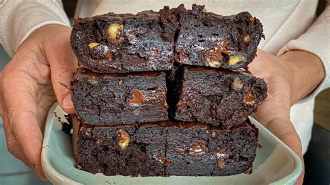 BROWNIES CHOCOLAT AVOCAT SANS BEURRE YouTube