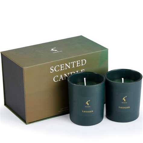 Customize Scent Logo Soy Wax Scented Aroma Candles With Luxury Package