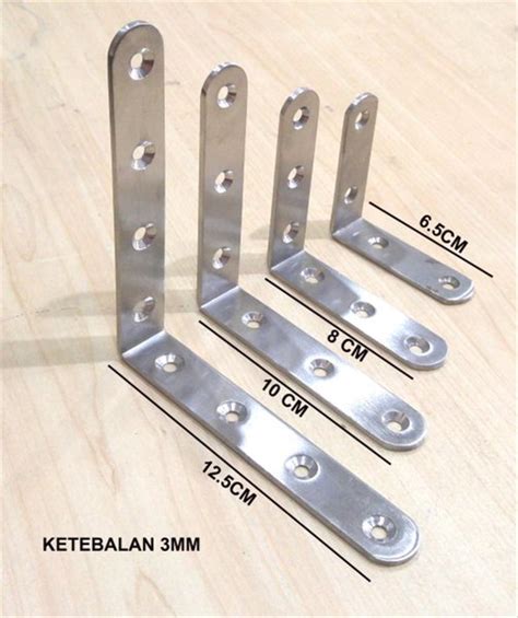 Jual Promo Siku L Mm Stainless Winston Mini Cm Braket Penyangga