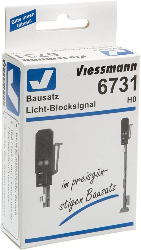 Viessmann 6731 H0 Bausatz Licht Blocksignal Amazon De Spielzeug