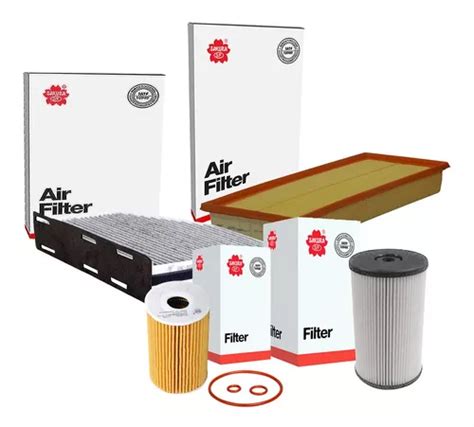 Kit Filtros Aceite Aire Gasolina Cabina Caddy Env O Gratis