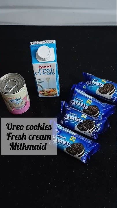 Oreo Ice Cream 3 Ingredients Easiest Way Of Making Ice Cream Youtube