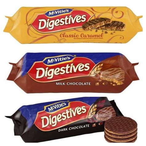 Mcvities Digestives Chocolate Biscuit 250g 200g Assorted Flavours Lazada