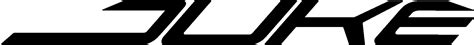 KTM Duke black Logo PNG (Transparent) SVG AI – Free Download