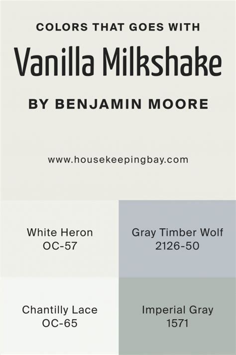 Vanilla Milkshake 2141 70 By Benjamin Moore Housekeepingbay