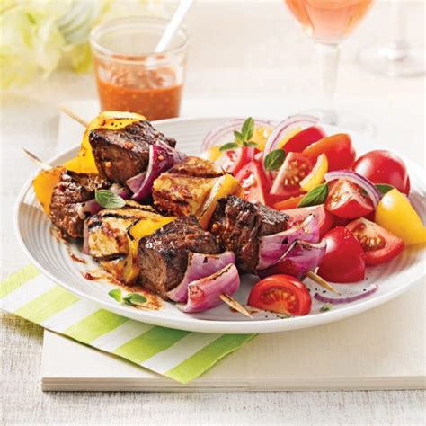 Brochettes De Boeuf Recettes Mettre Au Menu Pratico Pratiques