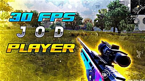 30FPS JOD PLAYER BGMI MONTAGE OnePlus 9R 9 8T 7T 7 6T N105