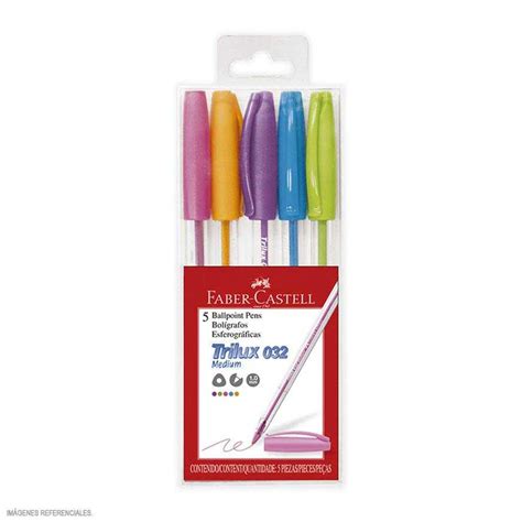 Lapicero Trilux 0 32 Faber Castell X 5