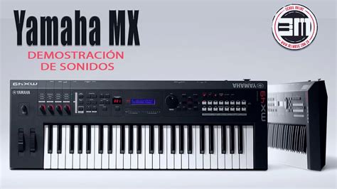 Sintetizador Yamaha Mx Demostraci N De Sonidos No Talking Youtube