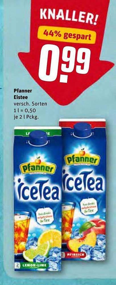 Pfanner Eistee Angebot Bei REWE Kaufpark 1Prospekte De