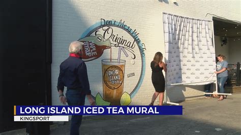 Long Island Iced Tea Mural Unveiled In Downtown Kingsport Wjhl Tri