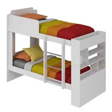 Cama Cucheta Cimol M Veis Mari Plaza Color Blanco Fabricada En