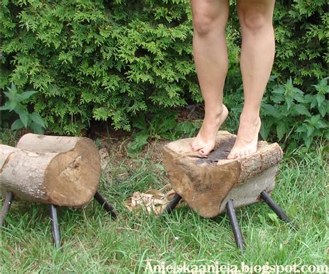 Wood Stump Stool 6 Steps With Pictures Instructables