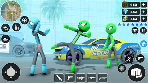 تنزيل Spider Fighter hero stick man إصدار الكمبيوتر المحاكي LDPlayer