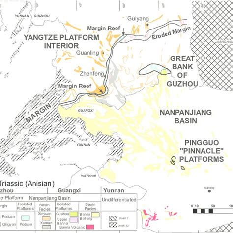 Lower Triassic Scythian Lithofacies And Interpreted Paleogeography Of