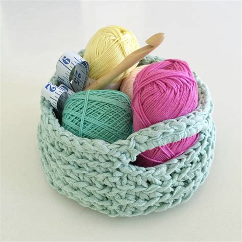 Crochet Basket Pattern / Crochet Pattern / Basket Pattern / Chunky ...