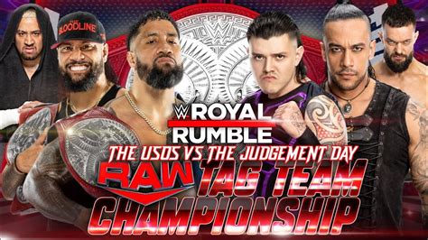 The Usos Vs The Judgement Day At Royal Rumble WWE Sold Out WWE