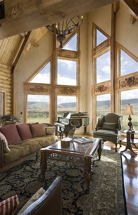 Incorporating Indoor Entertainment Areas Into Your Log Home ...