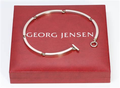 Georg Jensen Hans Hansen Sterling Silver Necklace 185