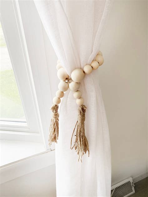 Curtain Tassel DIY