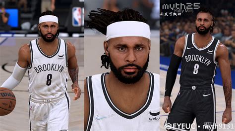 Nba 2k22 Patty Mills Cyberface With Hair Movement And Body Update By Myth25