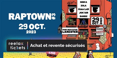 Raptown Lorient Achat Et Revente De Billets