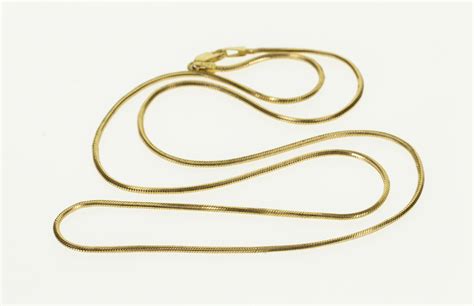 14k Pressed Squared Cascade Link Fancy Chain Yellow Gold Necklace 21