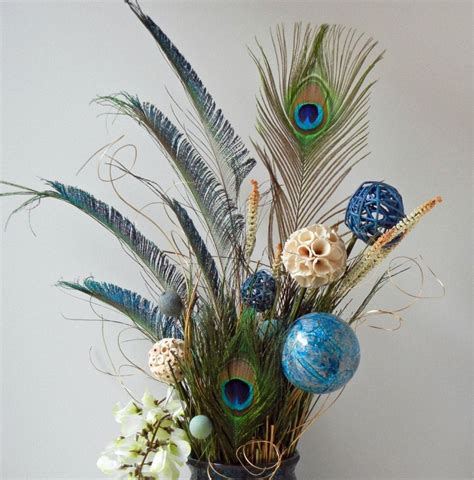 Floral Arrangements Peacock Floral Arrangement By Rachelsheart