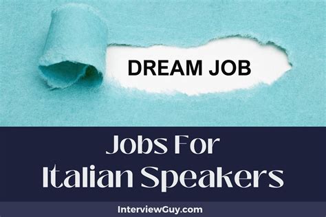 Italian Jobs For English Speakers At Barry Sallee Blog