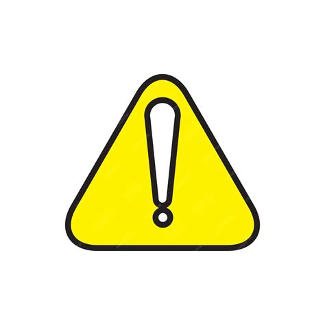 Premium Vector | Attention icon vector logo design template