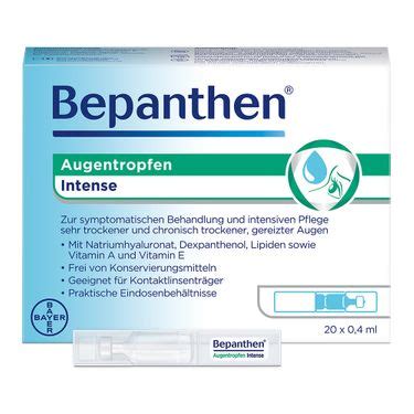 Bepanthen Augentropfen Intense X Ml Shop Apotheke