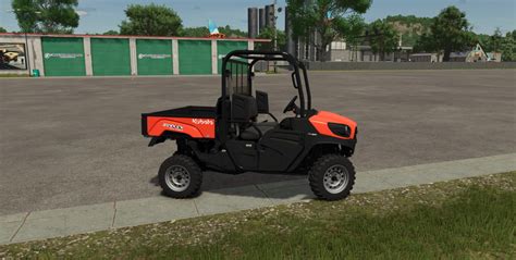 Kubota Sidekick 4000L Unreal Capacity V1 0 0 0 FS25 Mod Farming