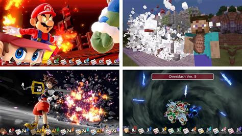 All Final Smashes In 8 Player Smash Dlc Ice Climbers Super Smash