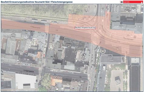 Köln Neue Ampeln am Neumarkt vier Monate lang wird gebaut