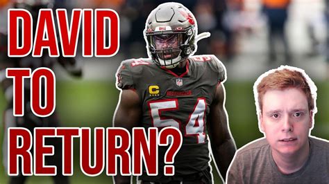 Is It Return Or Retire For Lavonte David W The Tampa Bay Buccaneers