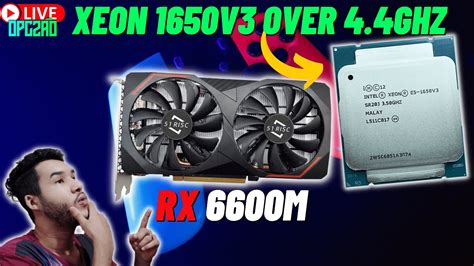 Ao Vivo Testes Rx M Risc Xeon E V Overclock Em Ghz