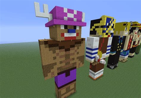 One Piece Statues Minecraft Project