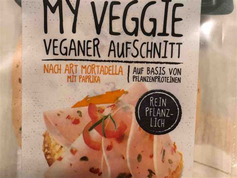 Edeka My Veggie Veganer Aufschnitt Art Mortadella Mit Paprika Soja