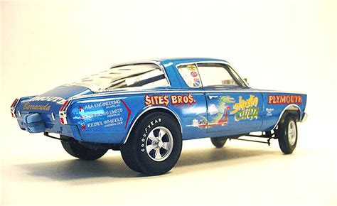 Speed City Resin Vintage Drag Racing Model Cars