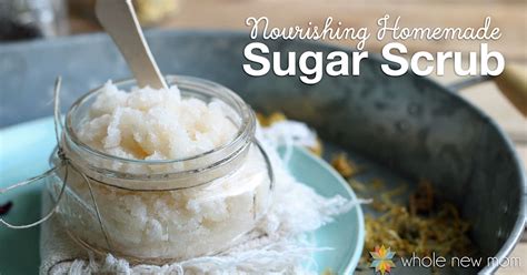 Easy Sugar Scrub Recipe