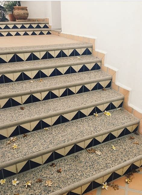 painted stair risers in 2024 | Stairway design, Stairs design, Stairs ...