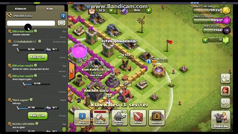 Clash Of Clans 1 kendi çarım YouTube