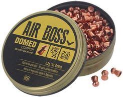 Apolo Śrut Do Wiatrówki Air Boss Domed Copper 6 35Mm 200Szt E 30200