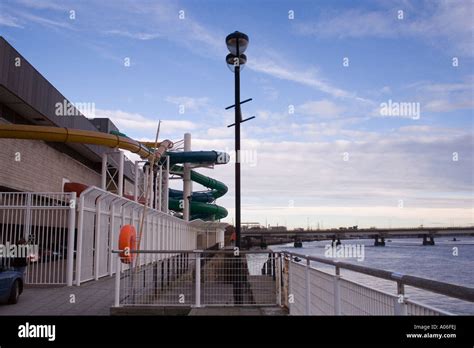 A View From The Rear Of The Olympia Leisure Complex On The Riverside In