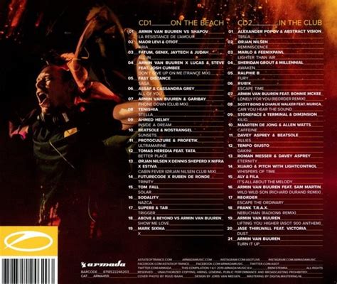 Armin Van Buuren A State Of Trance 2019 CD Armin Van Buuren CD