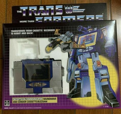 Transform G1 Soundwave brand new with a cassette(you can choose one from 6) | eBay