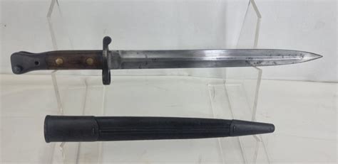 Original Lee Metford 1888 Bayonet and Scabbard - Sally Antiques