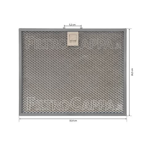 Filtro Metallico 32 4 X 26 5 Cm Per Cappa Foster 9700013