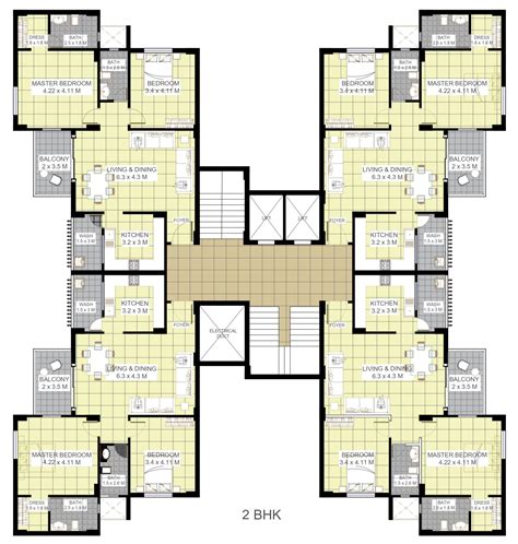 X North Facing House Floor Plan Architego