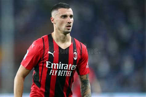 Rade Krunic Genova Italy August Rade Krunic Of Ac Milan